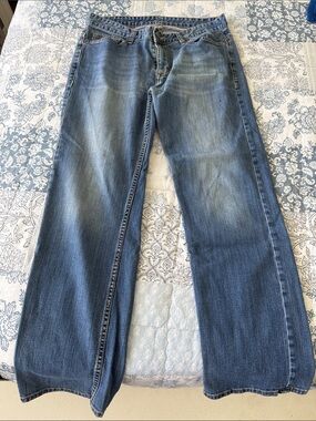 Men’s Calvin Klein Men's Blue Bootcut Jeans